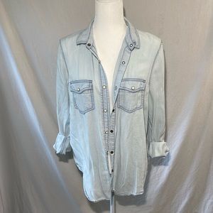 Denim Boyfriend Button up